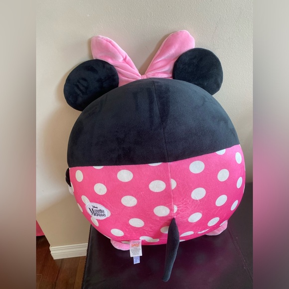 Stuffed Animal Plush Toy, Disney Baby Minnie Mouse, 20” Pink & black - Picture 6 of 13